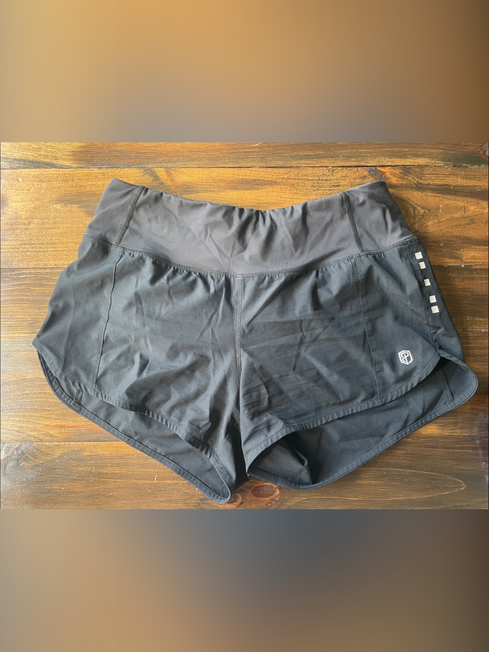 Born Primitive Women's Black Athletic Running Shorts